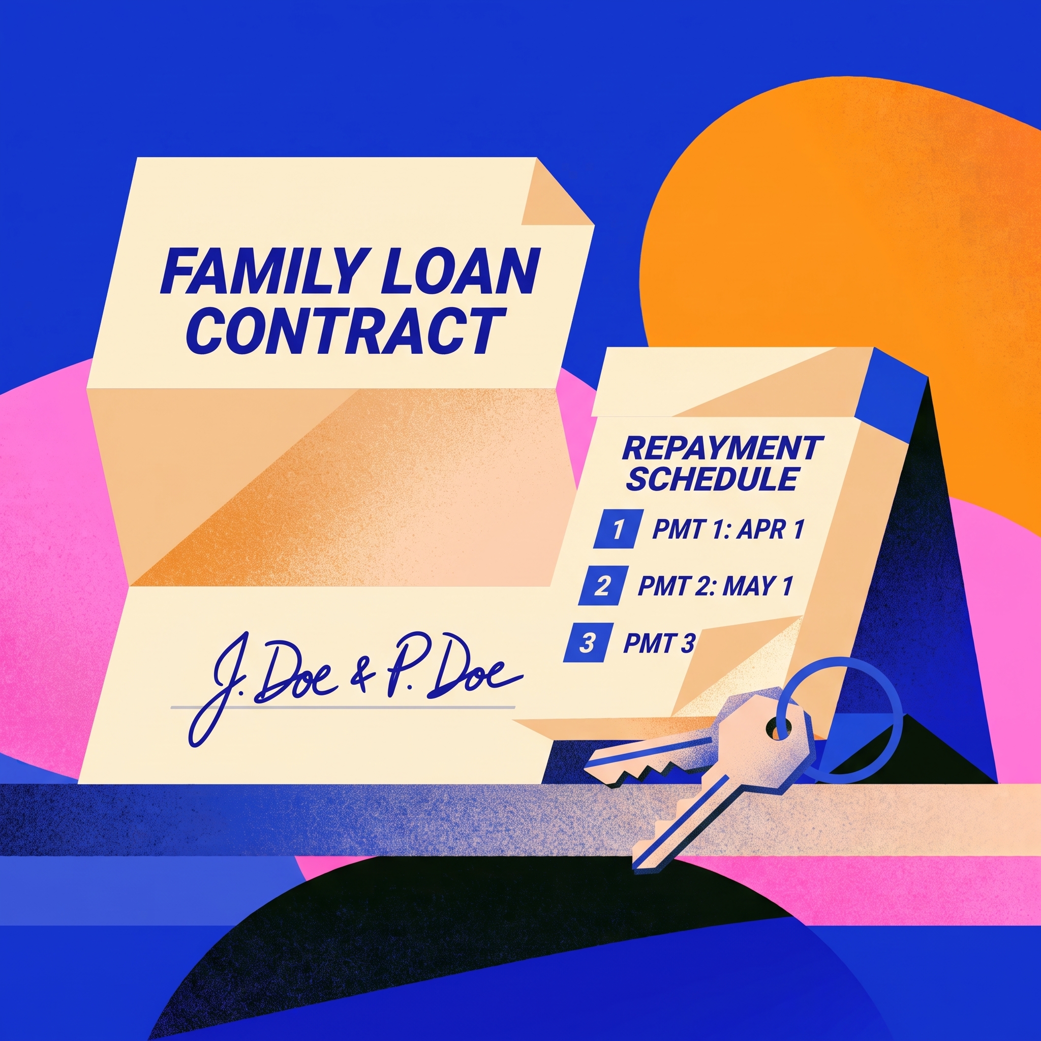 Family Loan Contract Family Loan Contract